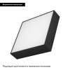 Потолочный светильник Arlight IM-QUADRO-EMERGENCY-3H-S250x250-28W Warm3000 (BK, 120 deg, 230V) 041008