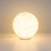Настольная лампа Arlight SP-SILKA-TAB-R350-11W Warm2700 (WH, 330 deg, TOUCH-DIM) (IP20, Натуральный шелк) 056889