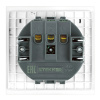 Розетка 1-местная Stekker 250В 16А Мия RST16-3112-01 50441