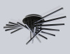 Потолочная люстра Ambrella Light Comfort LineTech FL6292