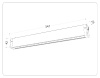 Трековый магнитный светильник Ambrella Light Magnetic 220V GL1311