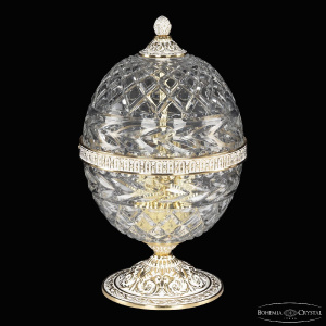 Настольная лампа Bohemia Ivele Crystal 5680L/20 GW Clear/M-1F