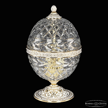 Настольная лампа Bohemia Ivele Crystal 5680L/20 GW Clear/M-1F
