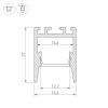Профиль Arlight PDS-ZM 032855