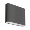 Уличный настенный светильник Arlight SP-FLAT-S135x90-2x3W Day4000-MIX (Черный, 75 deg, 230V) (IP65 Металл) 060679