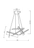 Подвесная люстра Maytoni Line MOD016PL-L80BK