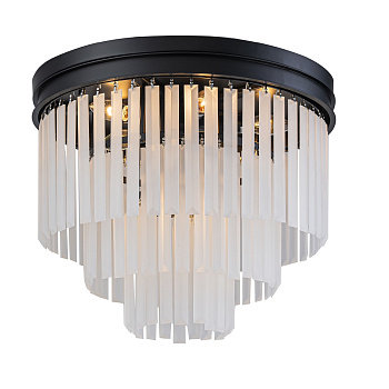 Потолочный светильник Delight Collection 1920s Odeon 771131 (KR0387C-6/P black/frost)