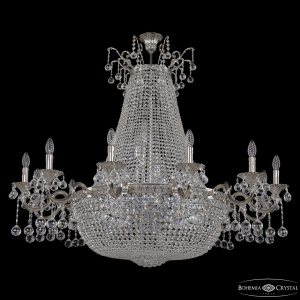 Потолочная люстра Bohemia Ivele Crystal 2228H201/12/123IV/Y1 Ni