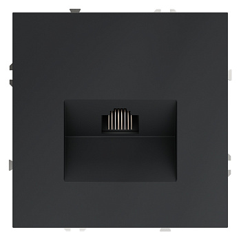 Розетка компьютерная Voltum S70 VLS060107 (графит)