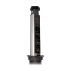 Блок розеток 105S (J) (3 секции + 2 USB) Mebax 00-00003151