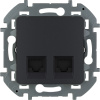 Розетка компьютерная двойная RJ45 Legrand Inspiria 673843