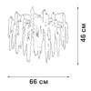 Потолочная люстра Vitaluce V2855-8/7PL