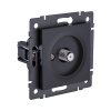 Розетка спутниковая SAT, черный матовый Kollinger REA-020BM для Aspekt, Eleganz, Reflex