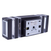 Уличный настенный светильник Uniel UUL-S18A 2x60W/E27 IP65 BLACK UL-00012919