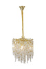 Подвесная люстра AM Group DIAMAND D400 Gold