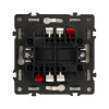 Выключатель проходной 2 кл софт-тач золотой песок Arlight SWT-MKP2-SFPL-GD (250V, 10A) 054256(1)