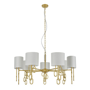 Подвесная люстра Indigo Amali 13026/7P Gold V000480