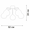 Потолочная люстра Vitaluce V3096-9/5PL