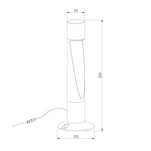 Ландшафтный светильник Elektrostandard Recess 35177/S черный 4690389219412 a072095