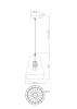 Подвесной светильник Freya Shape FR5335PL-01B2