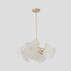 Люстра на штанге Crystal Lux DANDELION SP6 GOLD