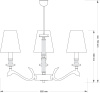 Люстра на штанге Kutek Sparone SPA-ZW-3(N/A)
