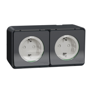 Выключатель 2-клавишный Schneider Electric MUR40906