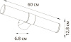 Подсветка для зеркал Arte Lamp Callisto A4415AP-1CC