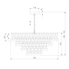 Подвесная люстра Bogate's Gutta 476/8 a068863