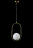 Светильник подвесной Crystal lux CALLE SP1 BRASS