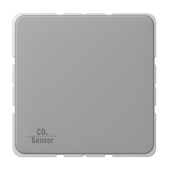 Датчик углекислого газа, влажности и комнатной температуры Jung CO2CD2178GR