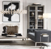 Люстра на штанге Delight Collection Arcachon KM1000P-36 brass
