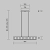 Подвесеой светильник Maytoni Majesty MOD517PL-L28BS3K