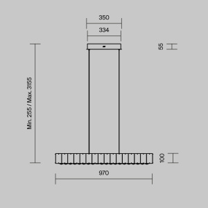 Подвесеой светильник Maytoni Majesty MOD517PL-L28BS3K