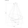 Подвесной светильник Arte Lamp Meridiana A2198SP-3BK