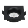 Встраиваемый светильник General GCL-MR16-SQ-BLACK 661289