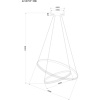 Подвесной светильник Arte Lamp Frodo A2197SP-2BK
