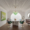 Подвесная люстра Loft IT Murano 10580/600 Clear green