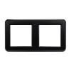 Рамка двухместная Arlight FRM-VERSA-PL-2-BK 043778