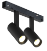 Трековый магнитный светильник iLedex Vision 4822-005-D34-16W-40DG-3000K-BK