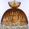 Подвесной светильник Bohemia Ivele Crystal 5478/22 G Amber/M-1G Leafs K721