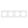 Рамка пластиковая на 4 поста Arlight FRM-TENDO-PL-4-WH 053847