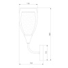 Бра Eurosvet Cosmic 50285/1 золото