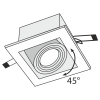 Встраиваемый светильник Maytoni Metal DL008-2-01-S