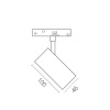Трековый однофазный светильник Lightstar Uno CCT 209507CCT