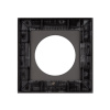 Рамка стеклянная на 1 пост Arlight FRM-GLARE-GC-1-BK 043833