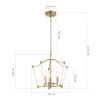 Подвесная люстра ST Luce Регалия SL1406.303.03