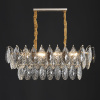 Подвесная люстра Delight Collection D8011P/L-800 gold/smoky