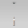 Подвесной светильник Eurosvet Lumen 50244/1 LED хром/дымчатый a061289