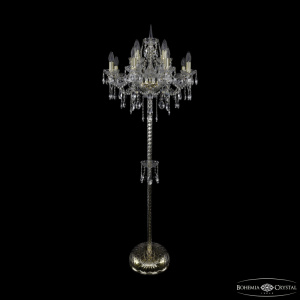 Торшер Bohemia Ivele Crystal 1415T2/8+4/200-165 G